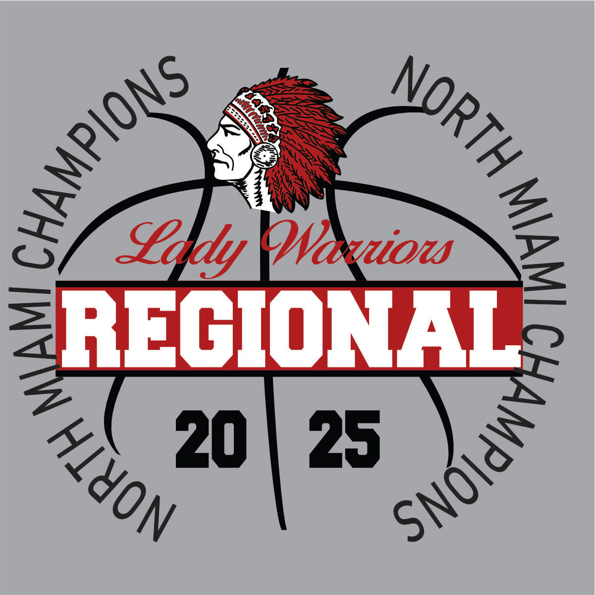 NORTH MIAMI VARSITY GIRLS REGIONAL CHAMPIONSHIP SHIRTS