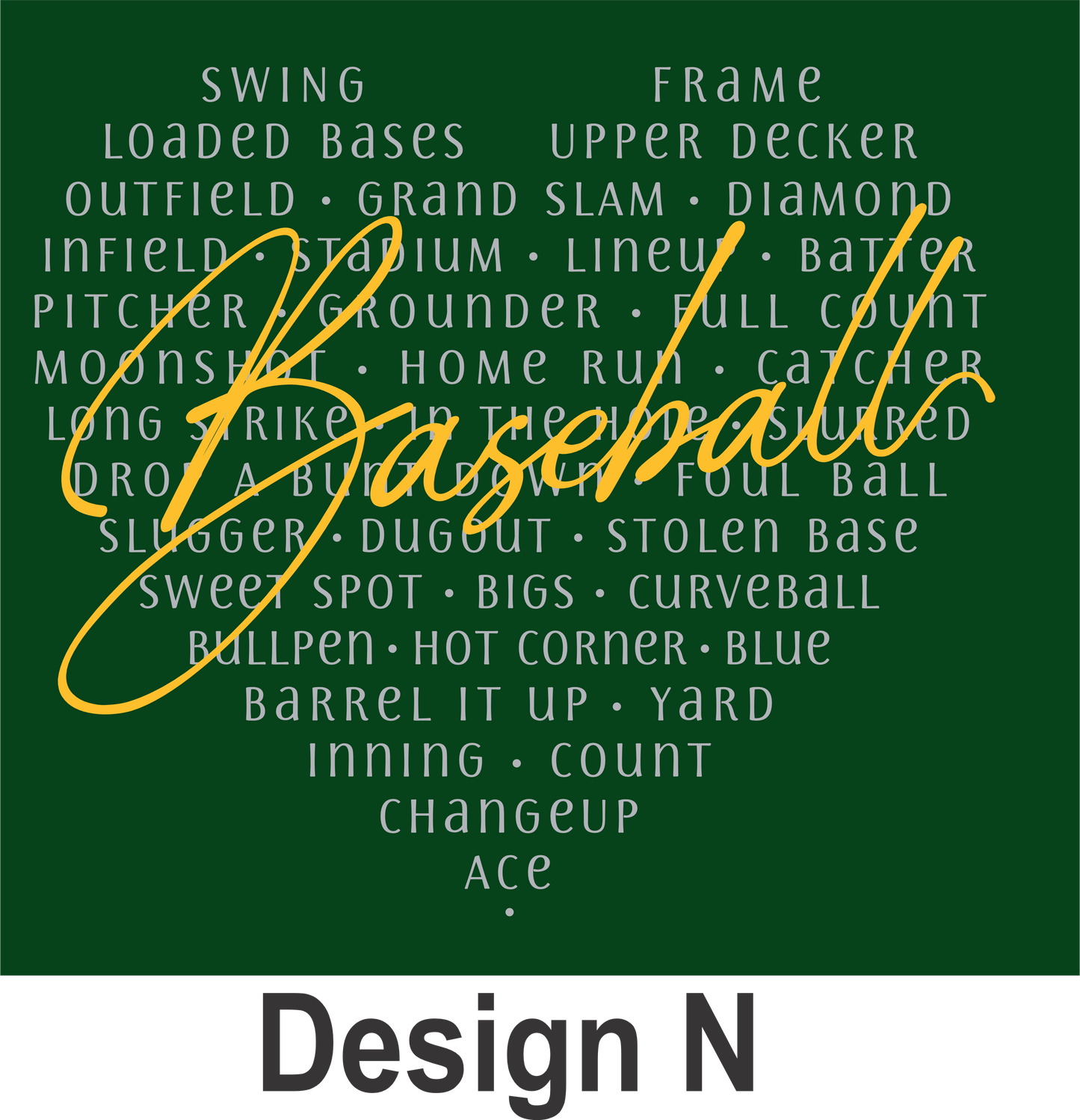 BASEBALL DRI FIT T-SHIRT