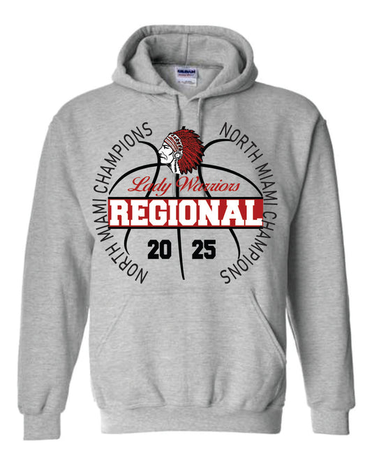 Girls Varsity Basketball Regional  Hoodie