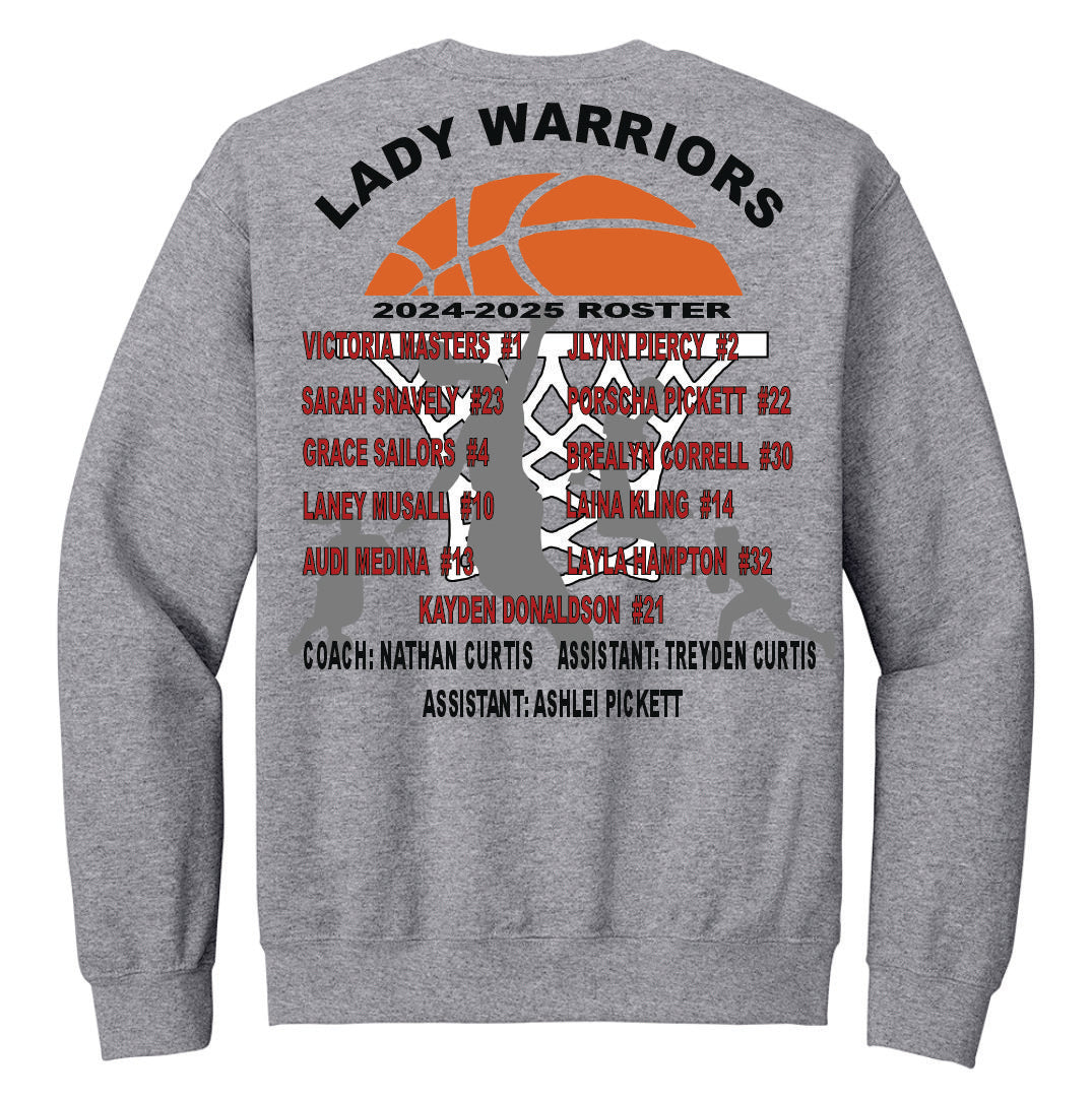 Girls Varsity Basketball Regional Crew Sweatshirt