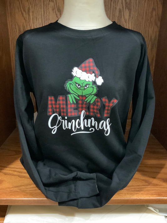 Black Tunic Grinchmas  (Black) S-4X